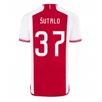 Fotbalové Dres Ajax Josip Sutalo #37 Domácí 2023-24 Krátký Rukáv